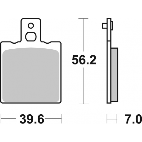 Plaquettes de Frein SBS 519HF-2