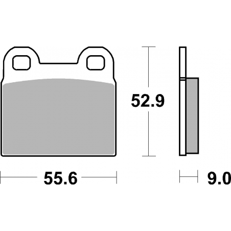 Plaquettes de Frein SBS 527HF-2