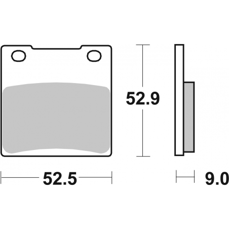 Plaquettes de Frein SBS 556HF-2