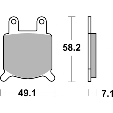 Plaquettes de Frein SBS 560HF