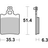Plaquettes de Frein SBS 574HF-2 Plaquettes de Frein SBS 574HF-2
