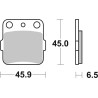 Plaquettes de Frein SBS 584RSI-2 Plaquettes de Frein SBS 584RSI-2