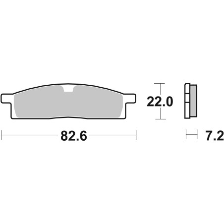 Plaquettes de Frein SBS 589CS Plaquettes de Frein SBS 589CS