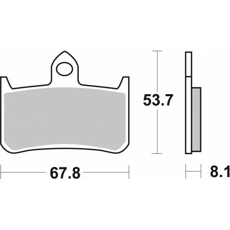 Plaquettes de Frein SBS 622DC-2