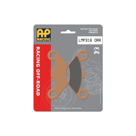 Plaquettes de frein AP racing LMP316ORR Plaquettes de frein AP racing LMP316ORR