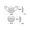Plaquettes LMP144ORCAP Racing Plaquettes LMP144ORCAP Racing
