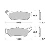 Plaquettes LMP274SRAP Racing Plaquettes LMP274SRAP Racing