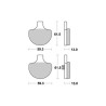 Plaquettes LMP179SFAP Racing Plaquettes LMP179SFAP Racing