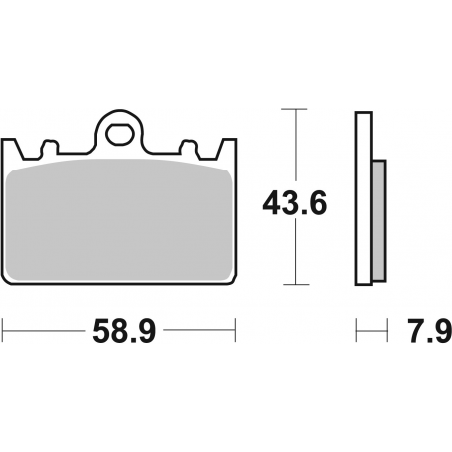 Plaquettes de Frein SBS 666 RS-2