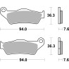 Plaquettes de Frein SBS 671CS-2 Plaquettes de Frein SBS 671CS-2