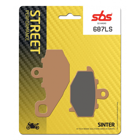 Plaquettes de Frein SBS 687 (LS)