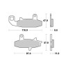 Plaquettes LMP226STAP Racing Plaquettes LMP226STAP Racing