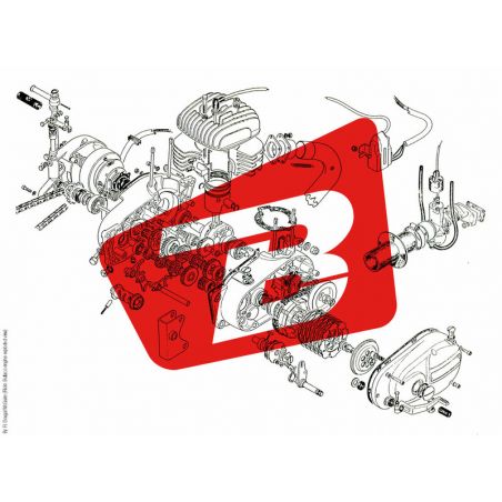 Pièce SAV BREMBO UPGRADE - Ressorts de plaquettes P4,32