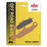Plaquettes de Frein SBS 726 SI Plaquettes de Frein SBS 726 SI