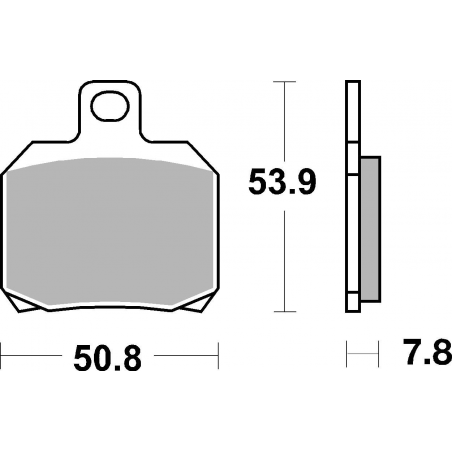 Plaquettes de Frein SBS 730 (LS)-2