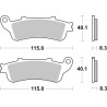 Plaquettes de Frein SBS 735HF-2 Plaquettes de Frein SBS 735HF-2