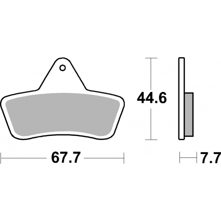 Plaquettes de Frein SBS 758ATS-2