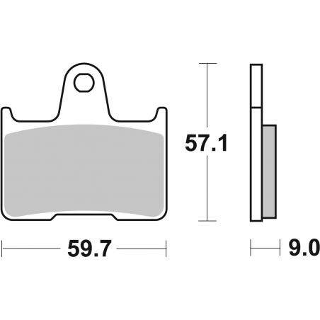 Plaquettes de Frein SBS 765 (LS)-2