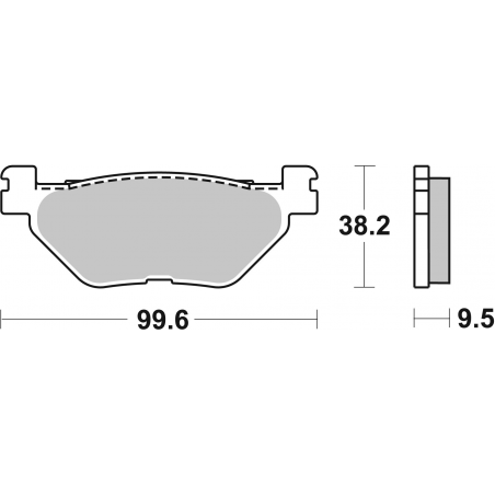 Plaquettes de Frein SBS 769HF-2