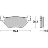 Plaquettes de Frein SBS 769HF-2 Plaquettes de Frein SBS 769HF-2