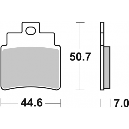 Plaquettes de Frein SBS 775SI-2