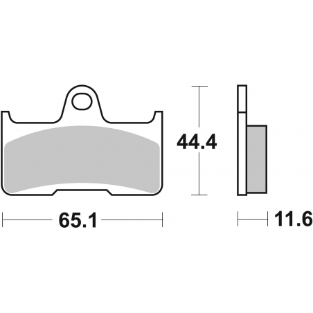 Plaquettes de Frein SBS 799SI-2