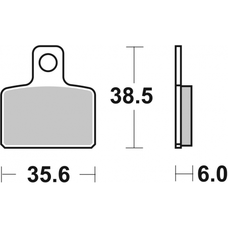 Plaquettes de Frein SBS 803HF-2