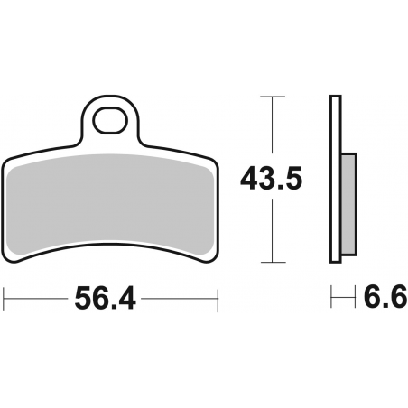 Plaquettes de Frein SBS 815HF-2