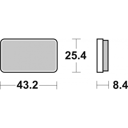 Plaquettes de Frein SBS 827ATS-2