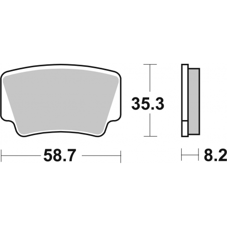 Plaquettes de Frein SBS 867RSI-2