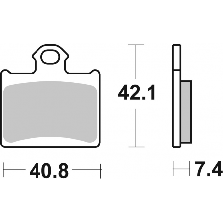 Plaquettes de Frein SBS 872CS-2