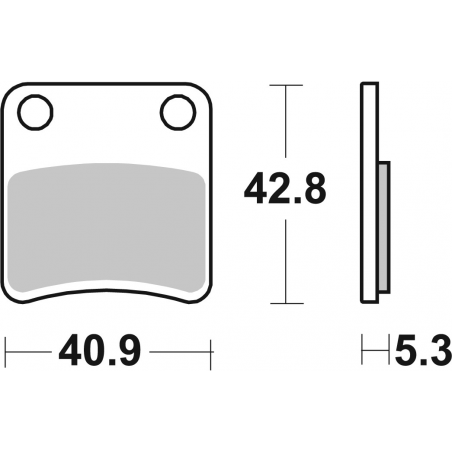 Plaquettes de Frein SBS 879HF-2