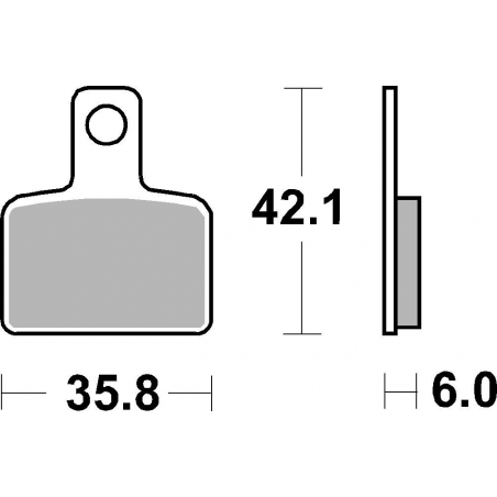 Plaquettes de Frein SBS 895HF-2