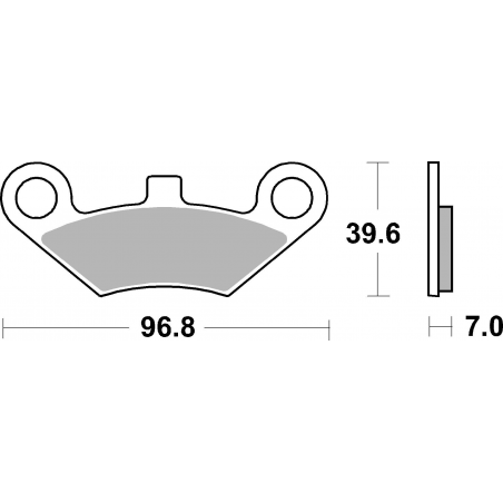 Plaquettes de Frein SBS 914SI-2