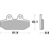 Plaquettes de Frein SBS 949H.LS-2 Plaquettes de Frein SBS 949H.LS-2