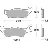 Plaquettes de Frein SBS 951 (HF)-2 Plaquettes de Frein SBS 951 (HF)-2