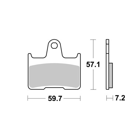 Plaquettes de Frein SBS 984LS-2