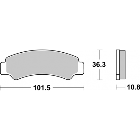 Plaquettes de Frein SBS 986PSI-2