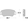 Plaquettes de Frein SBS 987PSI-2 Plaquettes de Frein SBS 987PSI-2