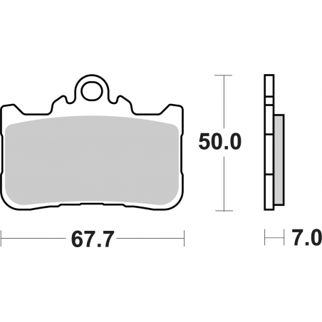 Plaquettes de Frein SBS 994 (HS)-2