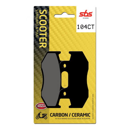 Plaquettes de Frein SBS 104CT (558)