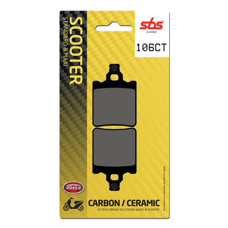 Plaquettes de Frein SBS 106CT (574)