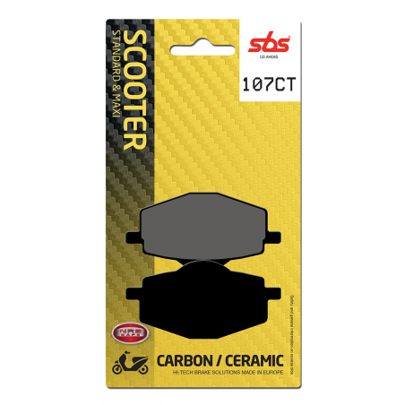 Plaquettes de Frein SBS 107CT (575)