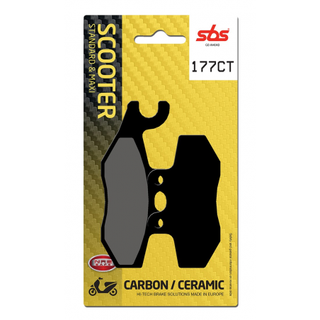 Plaquettes de Frein SBS 177CT (786)