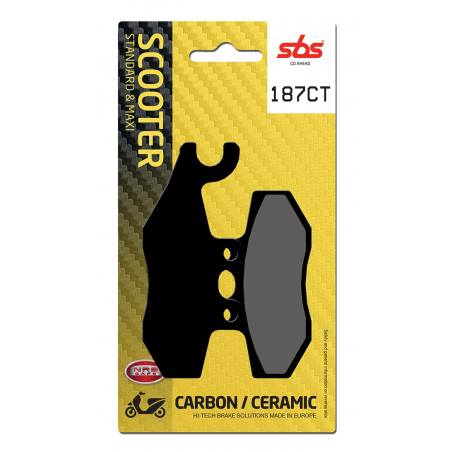 Plaquettes de Frein SBS 187CT (818)