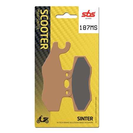 Plaquettes de Frein SBS 187MS (818) Plaquettes de Frein SBS 187MS (818)