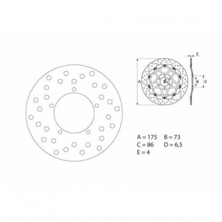 Plaquettes de Frein Brembo 68B40713