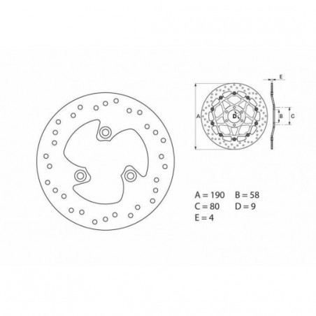 Plaquettes de Frein Brembo 68B40715