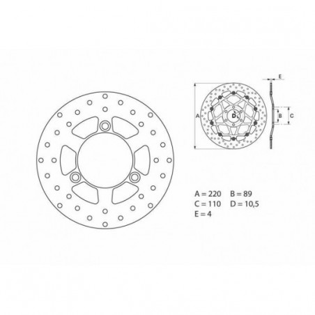 Plaquettes de Frein Brembo 68B40729