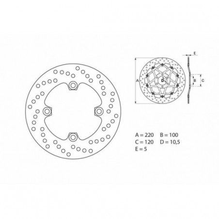 Plaquettes de Frein Brembo 68B40747